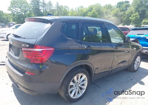 2013 BMW X3 xDrive28I z USA, uszkodzony, nr VIN 5UXWX9C54D0D06904
